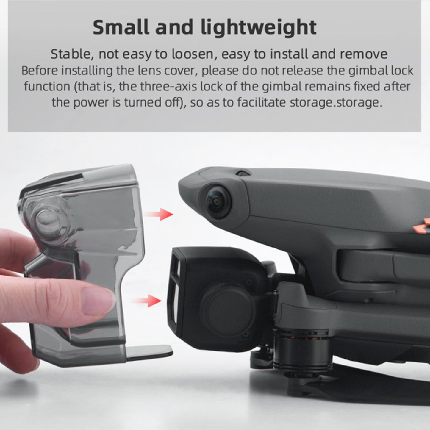 Lens Protective Caps Quick Release Dustproof Guard Protector for DJI Mavic 3