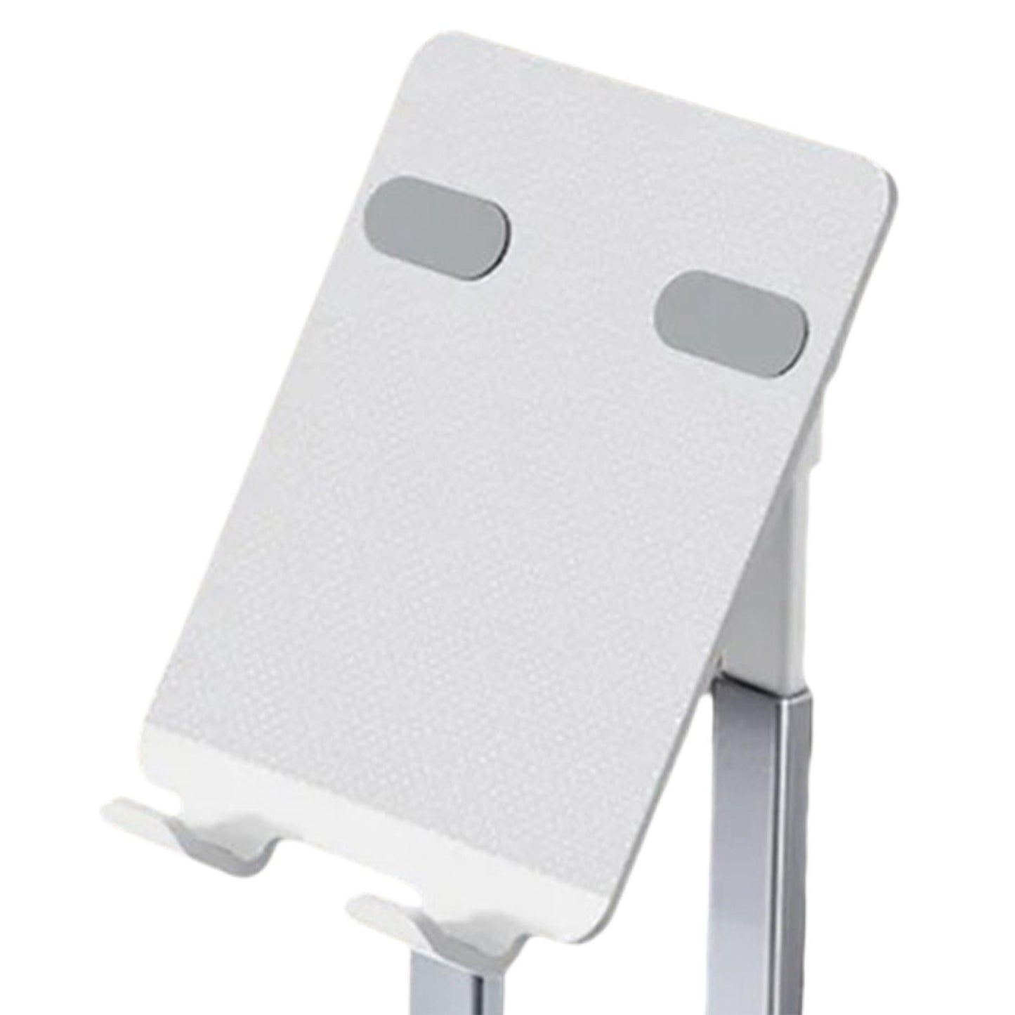 Tablet Stand Multi-Angle Cradle Folding for Desk Portable Adjustable Support White