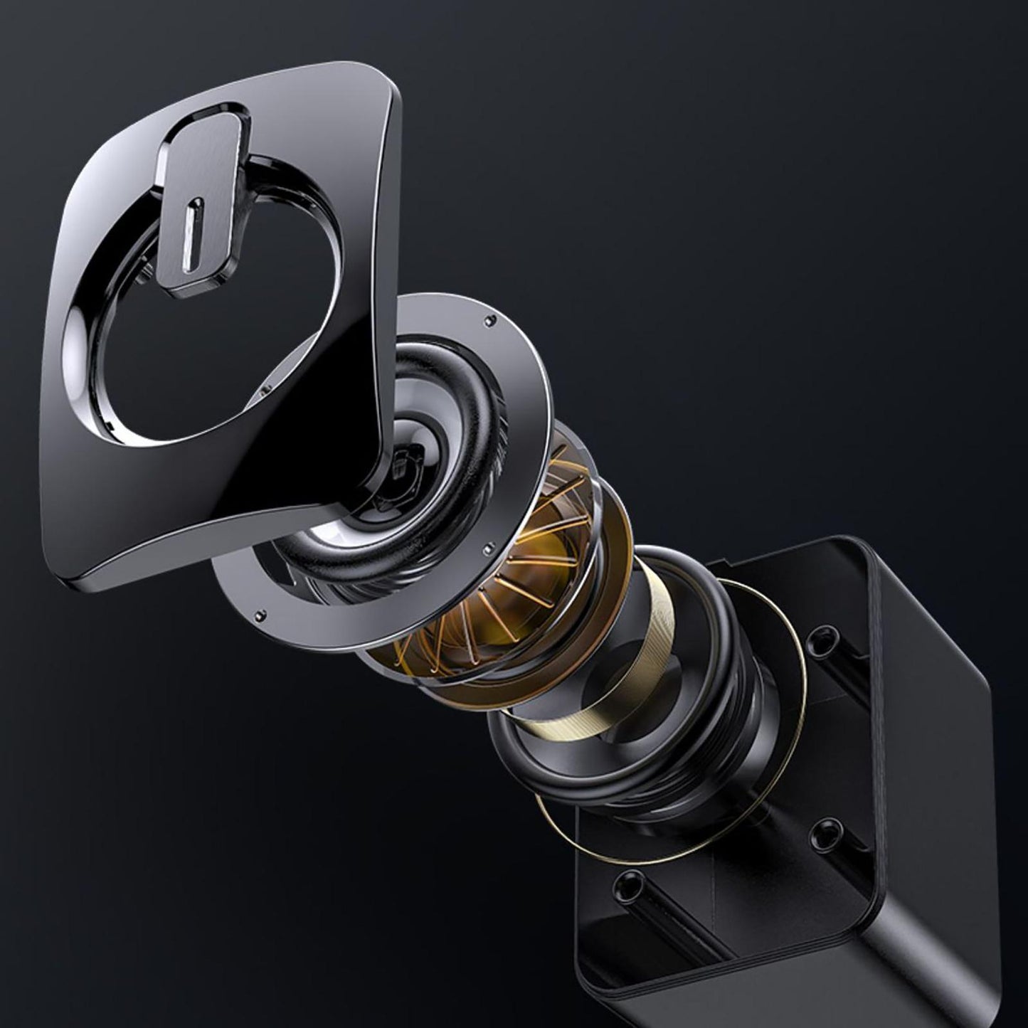 2Pcs Desktop Speakers 50mm Loudspeakers for Mobile Phone Laptops Home Office without light