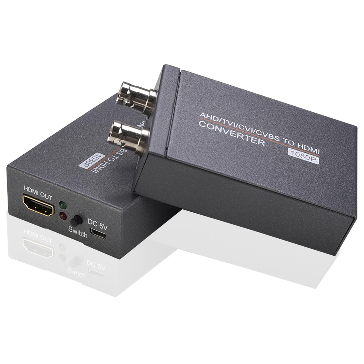 Professional Tvi/Cvi/AHD to HDMI Converter Full HD 4K for Monitor HDTV Dvrs/
