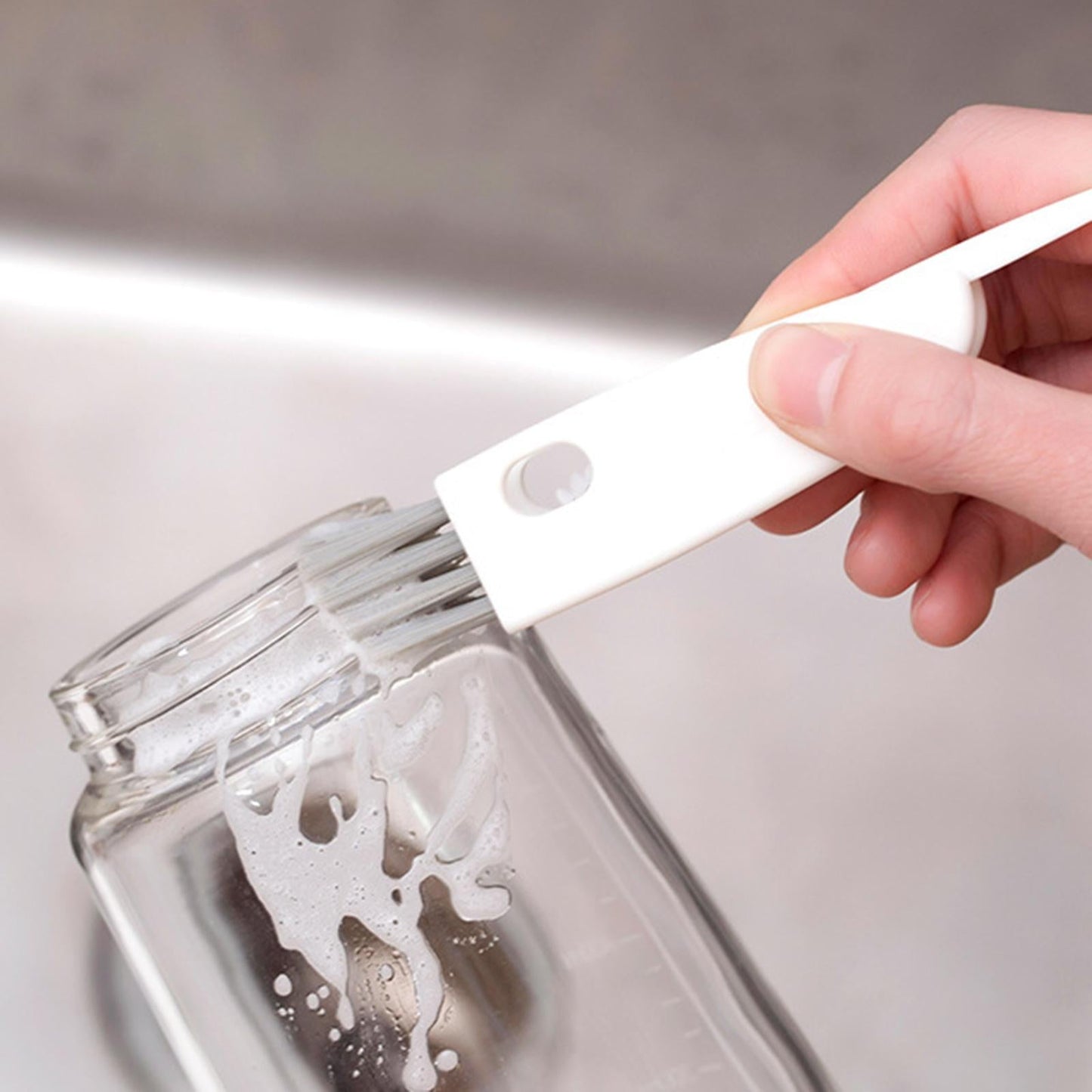 Tiny Crevice Cleaning Brush Multifunctional for Kitchen Cleaning Pack of 1