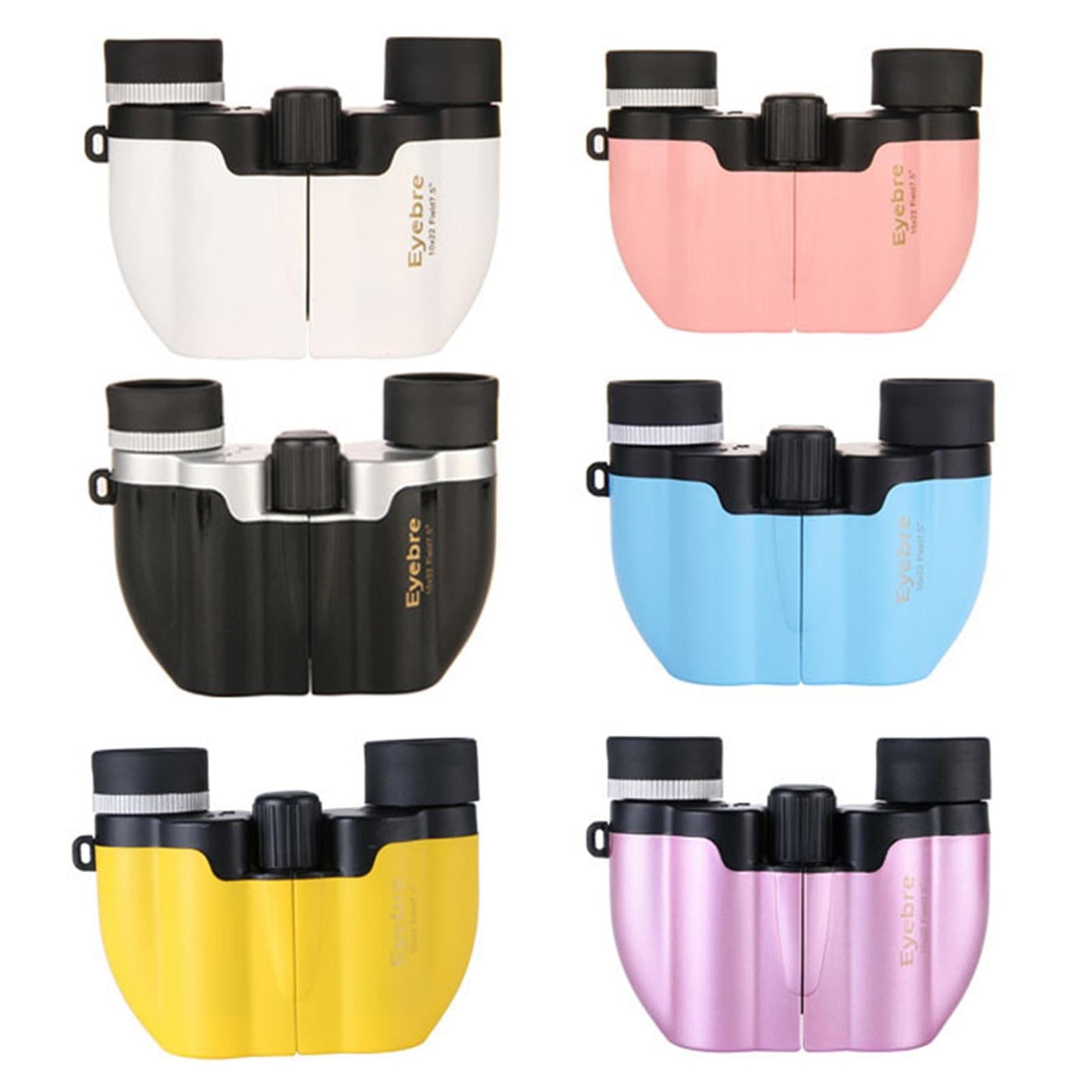 Binoculars Compact Lightweight Small for Bird Watching Outdoor Black