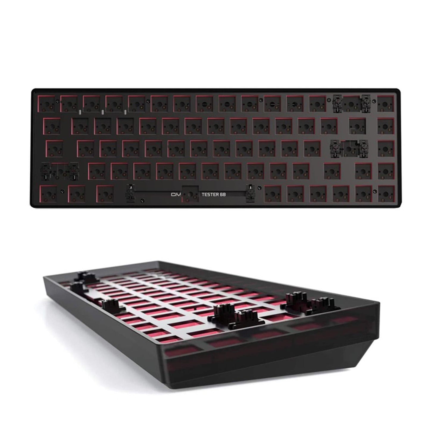 Tester68 Mechanical Keyboard Kits 2.4G/Bluetooth 5.0 green option 19