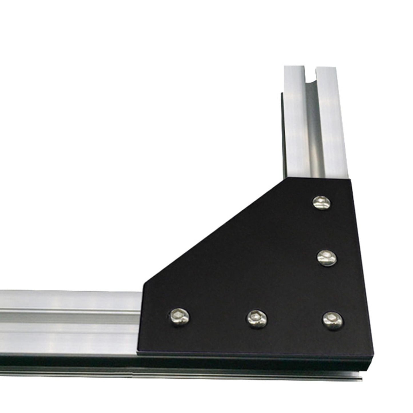 2x 5 Hole Joint Board Plate Joining Plate Bracket for 3D Printer Accessories 5 hole L-shaped