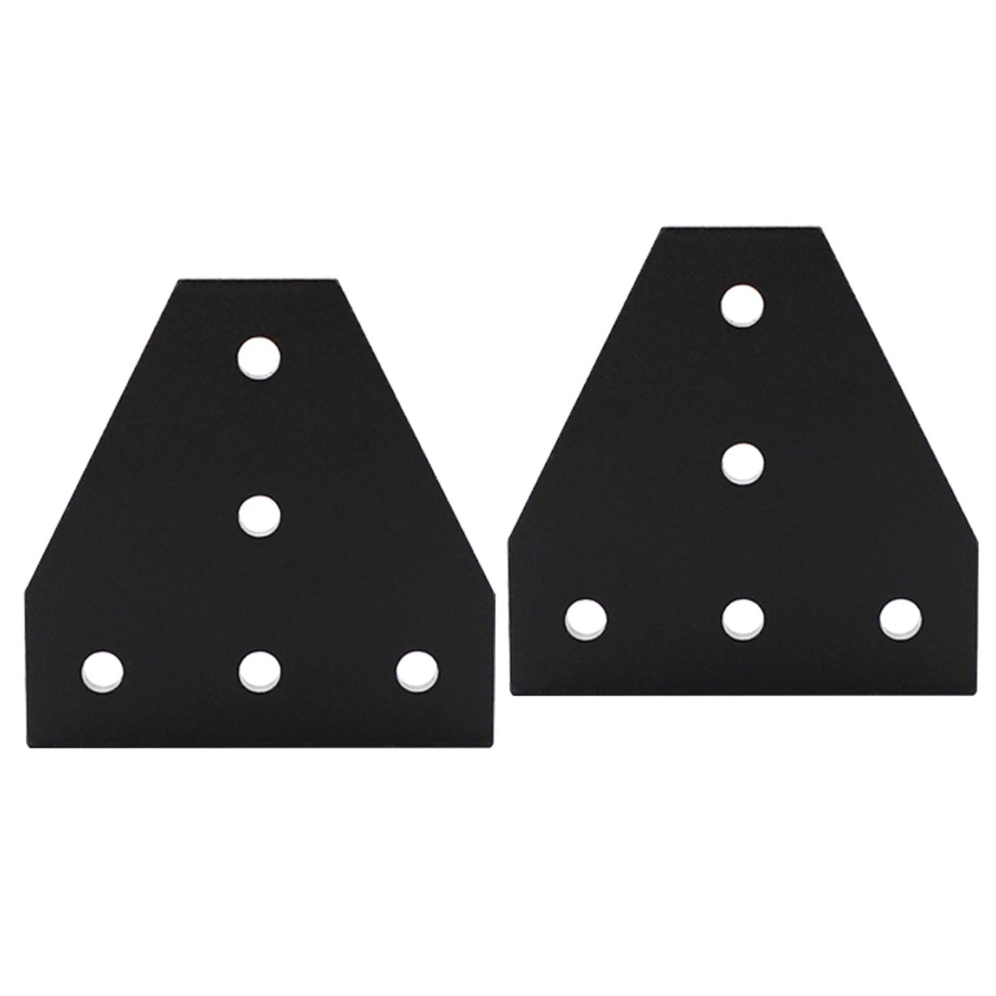 2x 5 Hole Joint Board Plate Joining Plate Bracket for 3D Printer Accessories 5-hole T-shaped