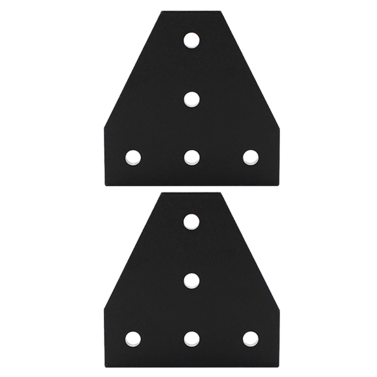 2x 5 Hole Joint Board Plate Joining Plate Bracket for 3D Printer Accessories 5-hole T-shaped