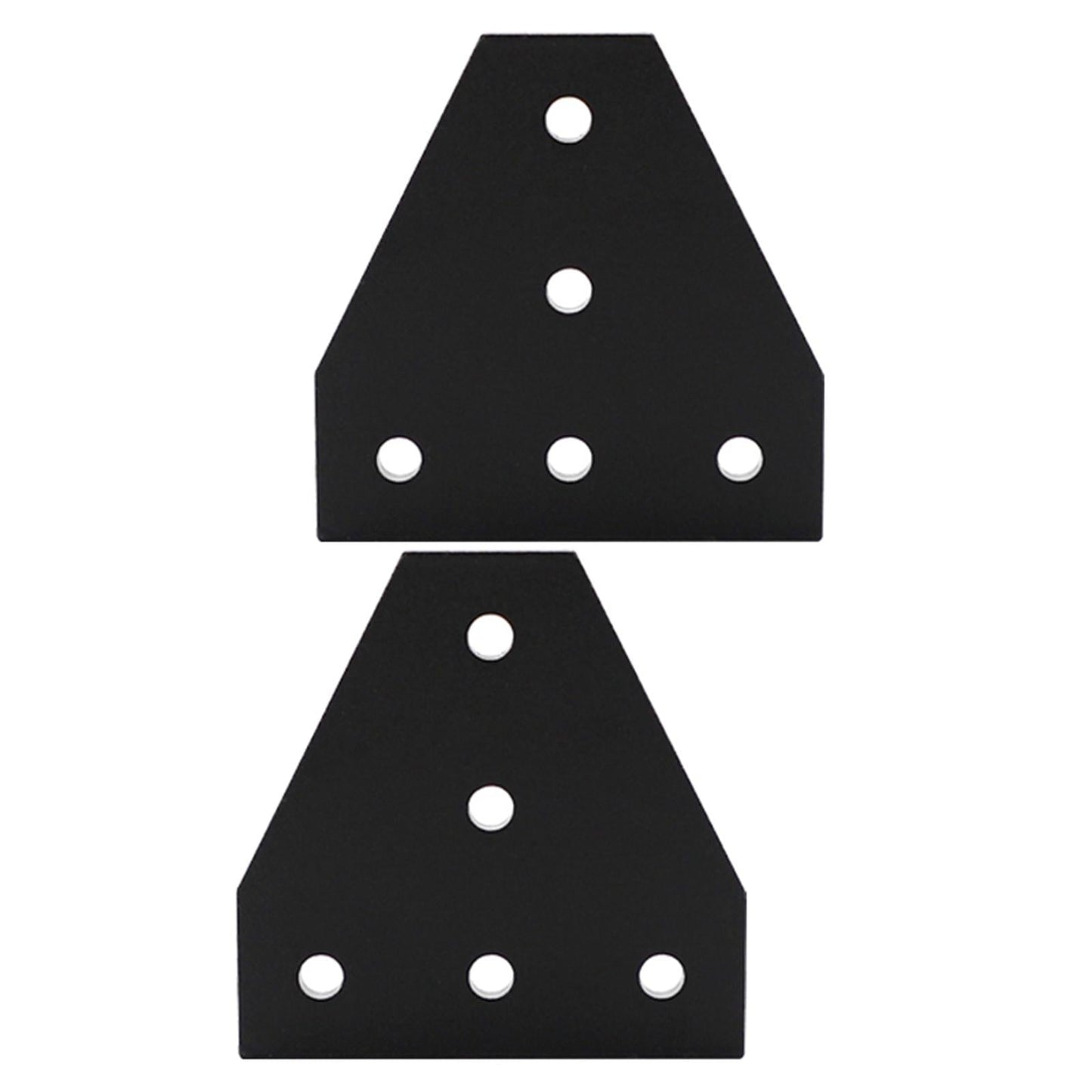 2x 5 Hole Joint Board Plate Joining Plate Bracket for 3D Printer Accessories 5-hole T-shaped