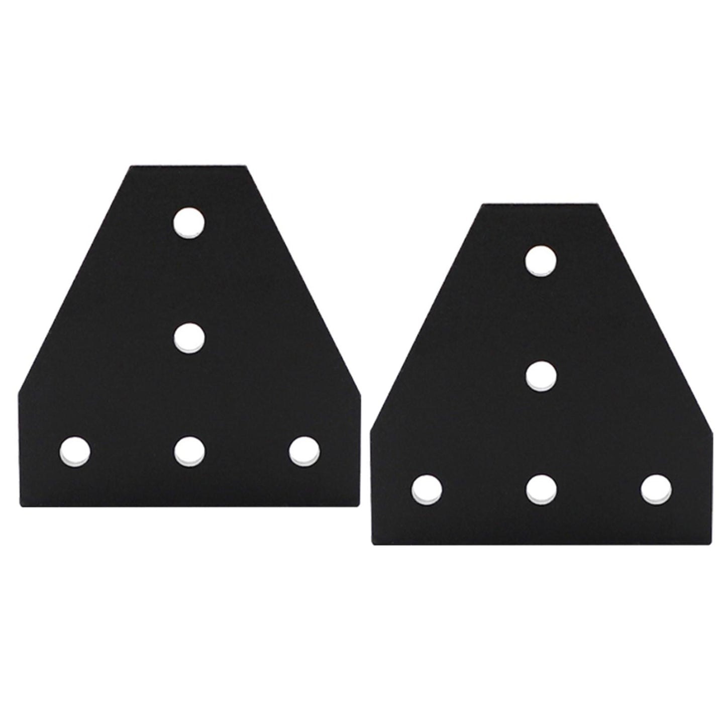 2x 5 Hole Joint Board Plate Joining Plate Bracket for 3D Printer Accessories 5-hole T-shaped