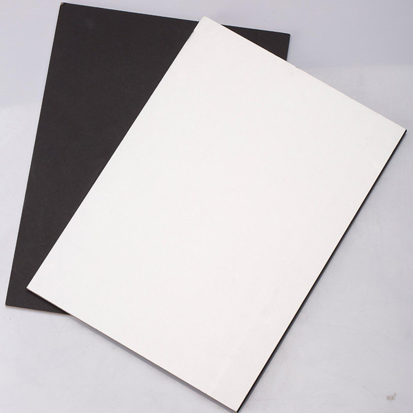 A3 Camera Photography Cardboard Folding Reflective Paper for Absorb Light black white silver