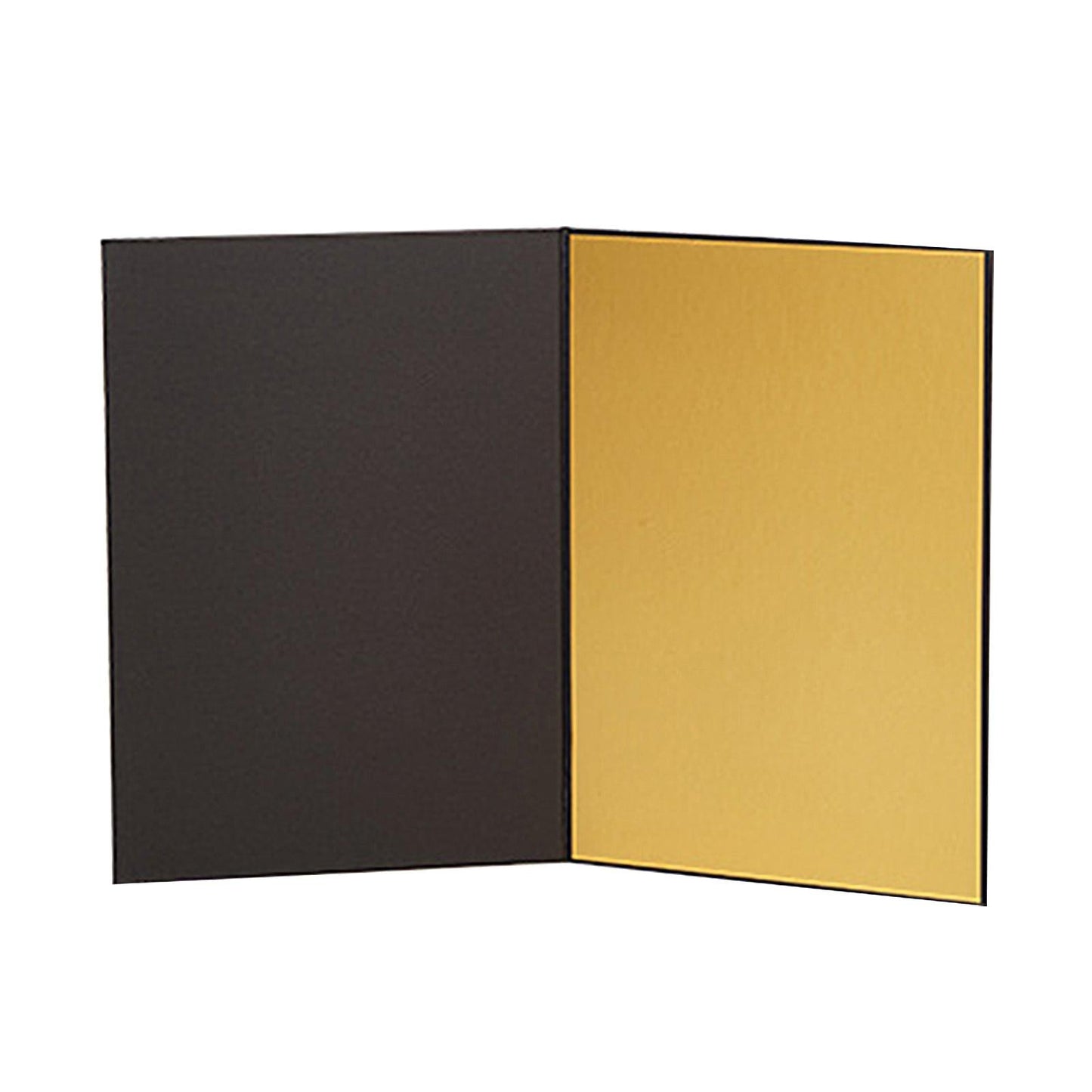 A3 Camera Photography Cardboard Folding Reflective Paper for Absorb Light black white gold