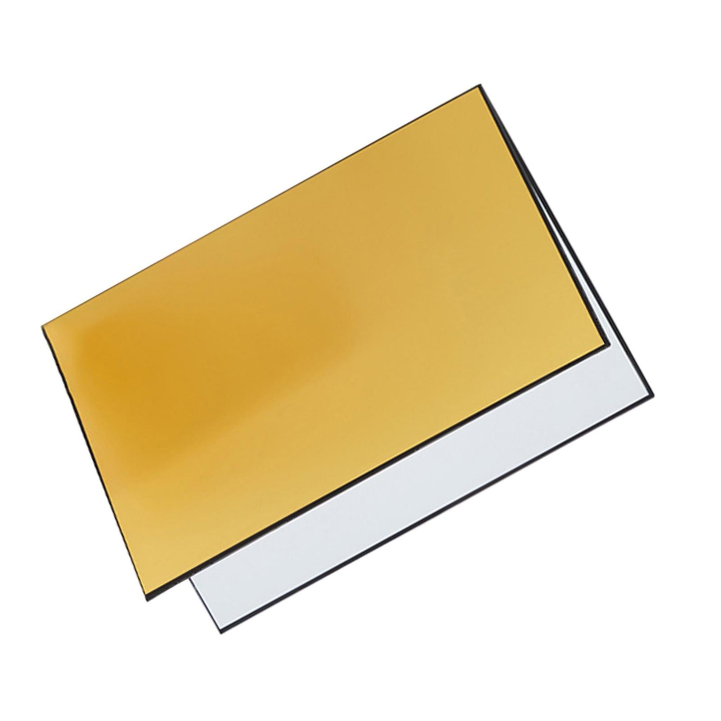 A3 Camera Photography Cardboard Folding Reflective Paper for Absorb Light black white gold