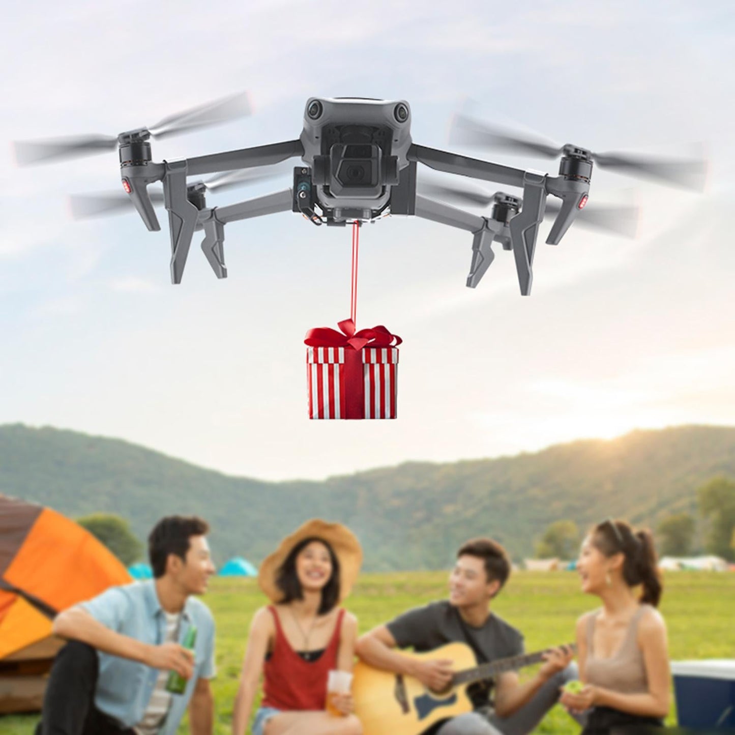 Thrower Release Delivery Device Airdrop System for Mavic 3 One Key Control