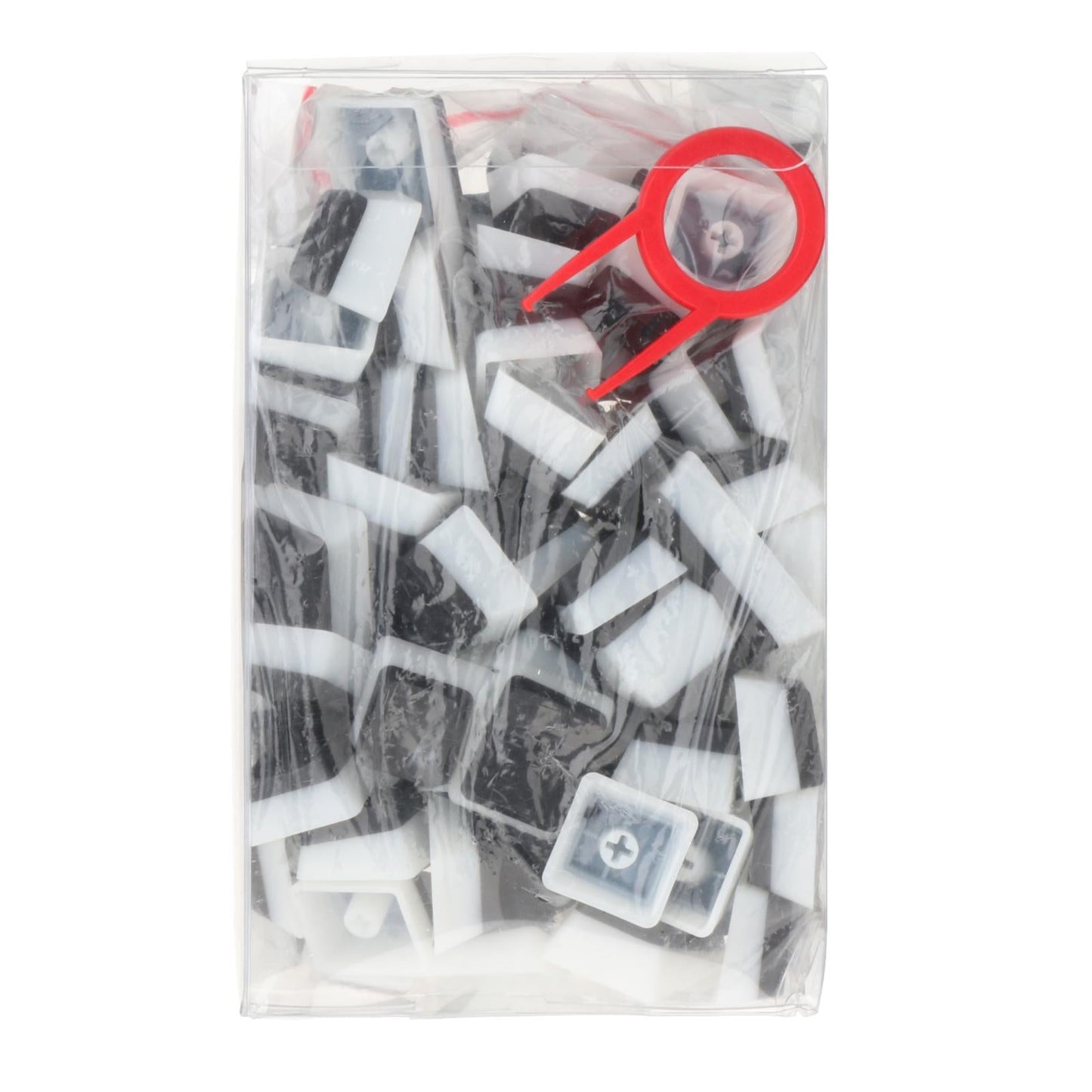 PBT Pudding Keycaps 108 KeysDoubleshot Keycap Set for PC Gaming Black