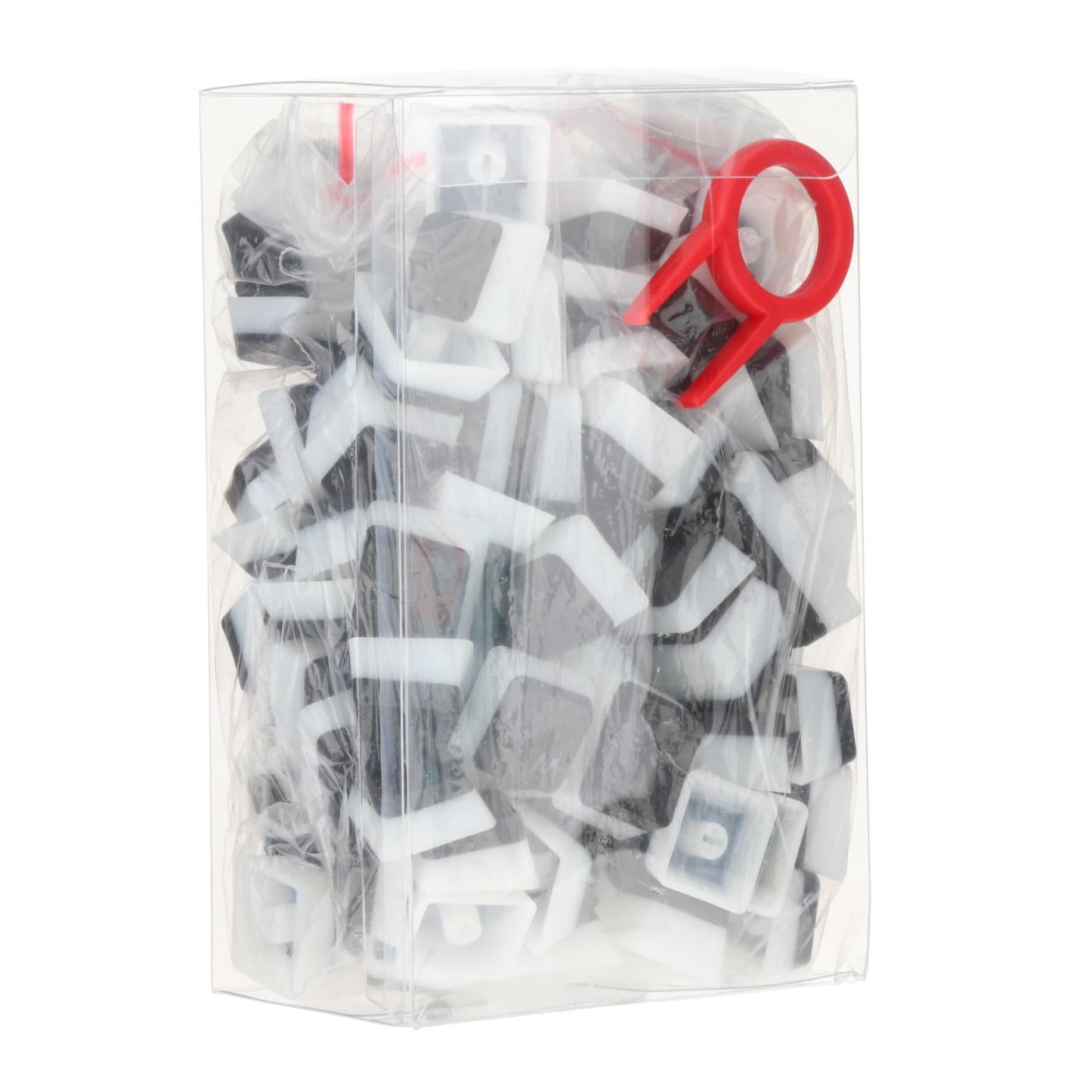 PBT Pudding Keycaps 108 KeysDoubleshot Keycap Set for PC Gaming Black