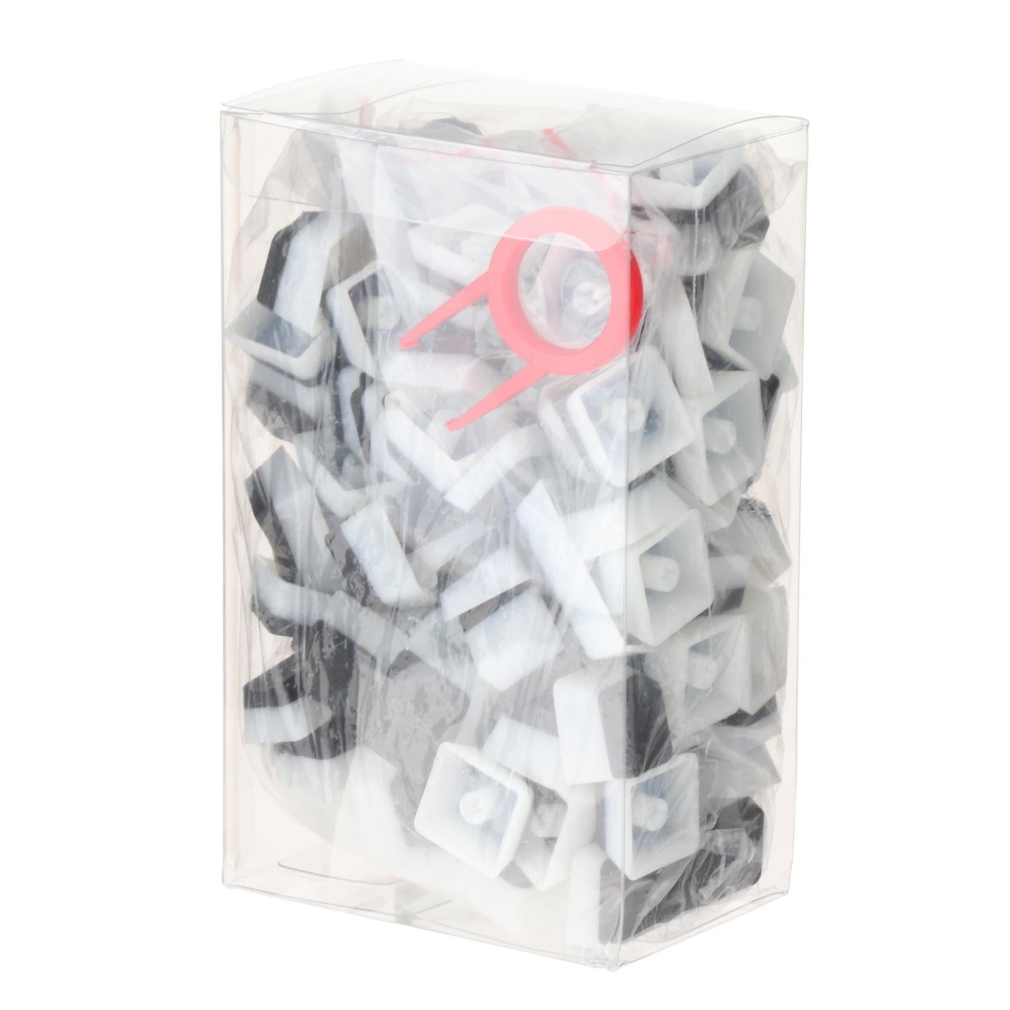 PBT Pudding Keycaps 108 KeysDoubleshot Keycap Set for PC Gaming Black