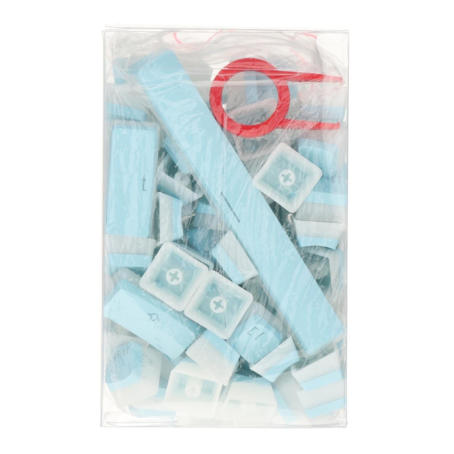 PBT Pudding Keycaps 108 KeysDoubleshot Keycap Set for PC Gaming Blue