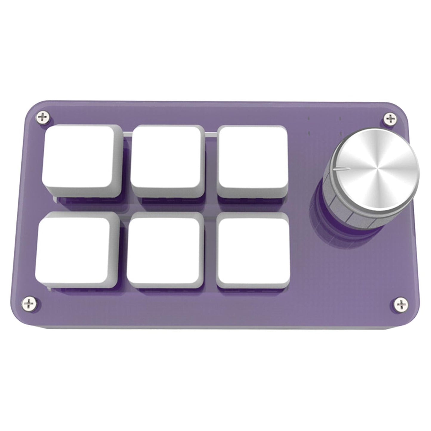 6Keys Mini Wired Mechanical Keyboard USB for E-Sports Computer Gaming Purple