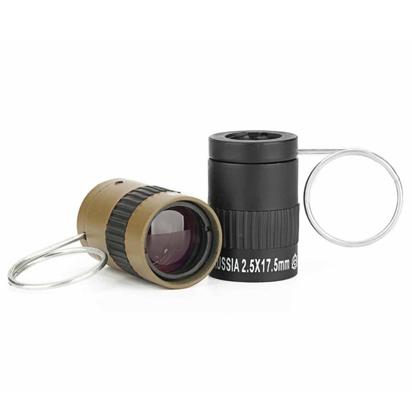 Mini Monocular Telescope 2.5x17.5mm Pocket Lens for Hiking Bird Watching