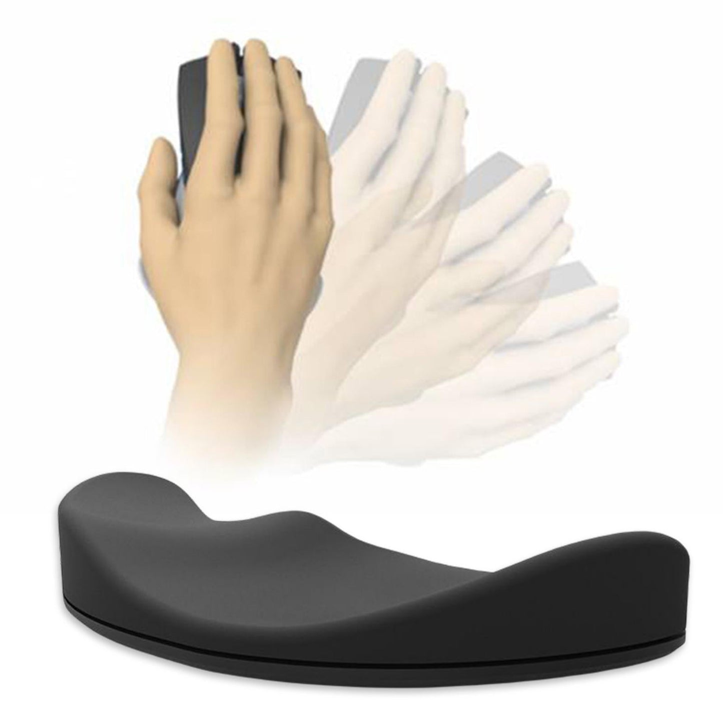 Mouse Wrist Rest Support Pad Anti-Skid Comfortable Cushion for Computer