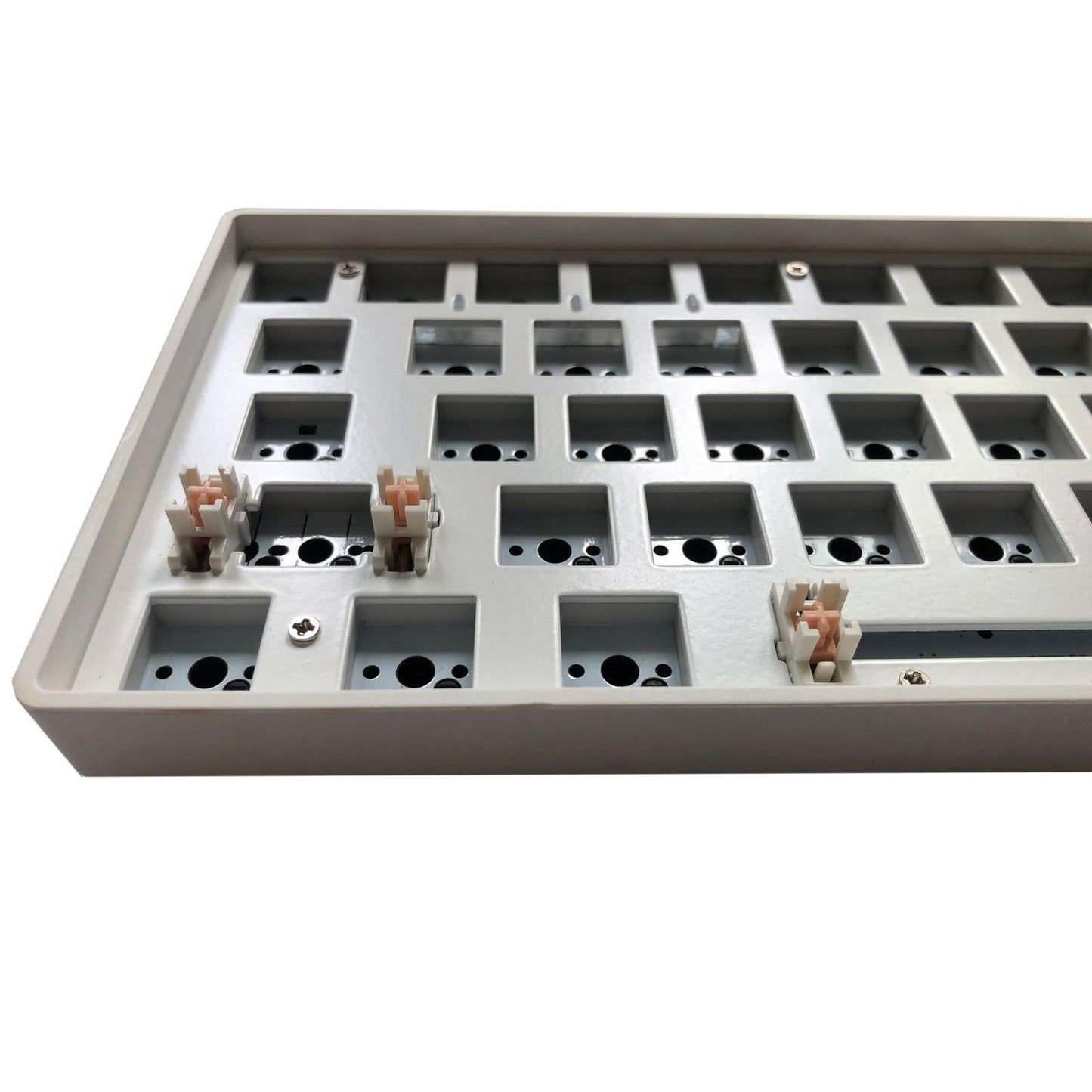 Mechanical Keyboard DIY Kit Hot-Swappable Shaft Base Axis for Windows PC White