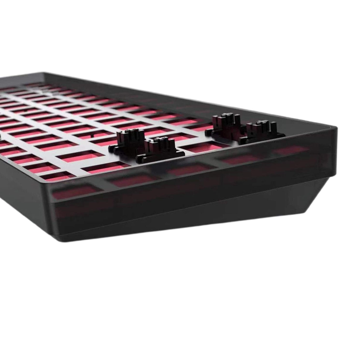 Mechanical Keyboard DIY Kit Hot-Swappable Shaft Base Axis for Windows PC Black