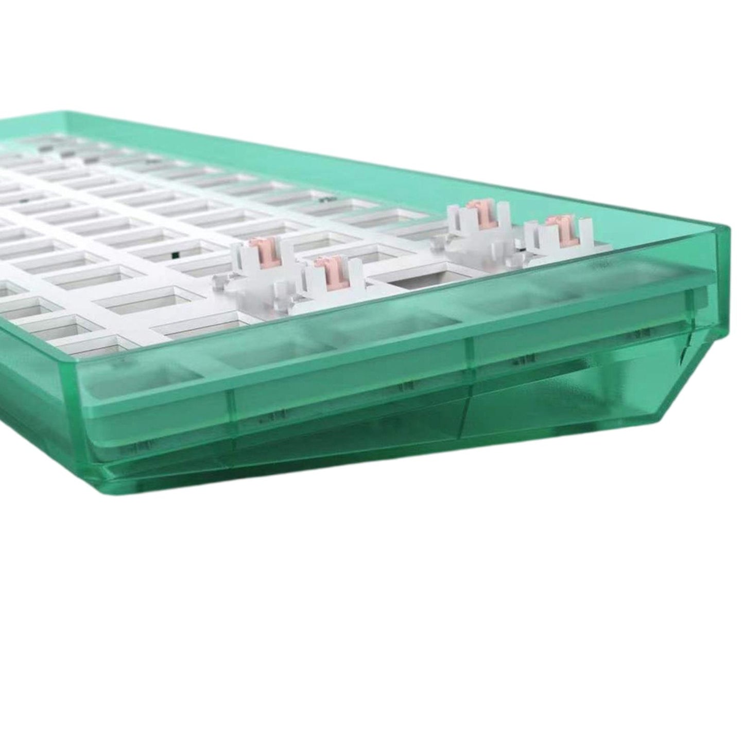 Mechanical Keyboard DIY Kit Hot-Swappable Shaft Base Axis for Windows PC Green