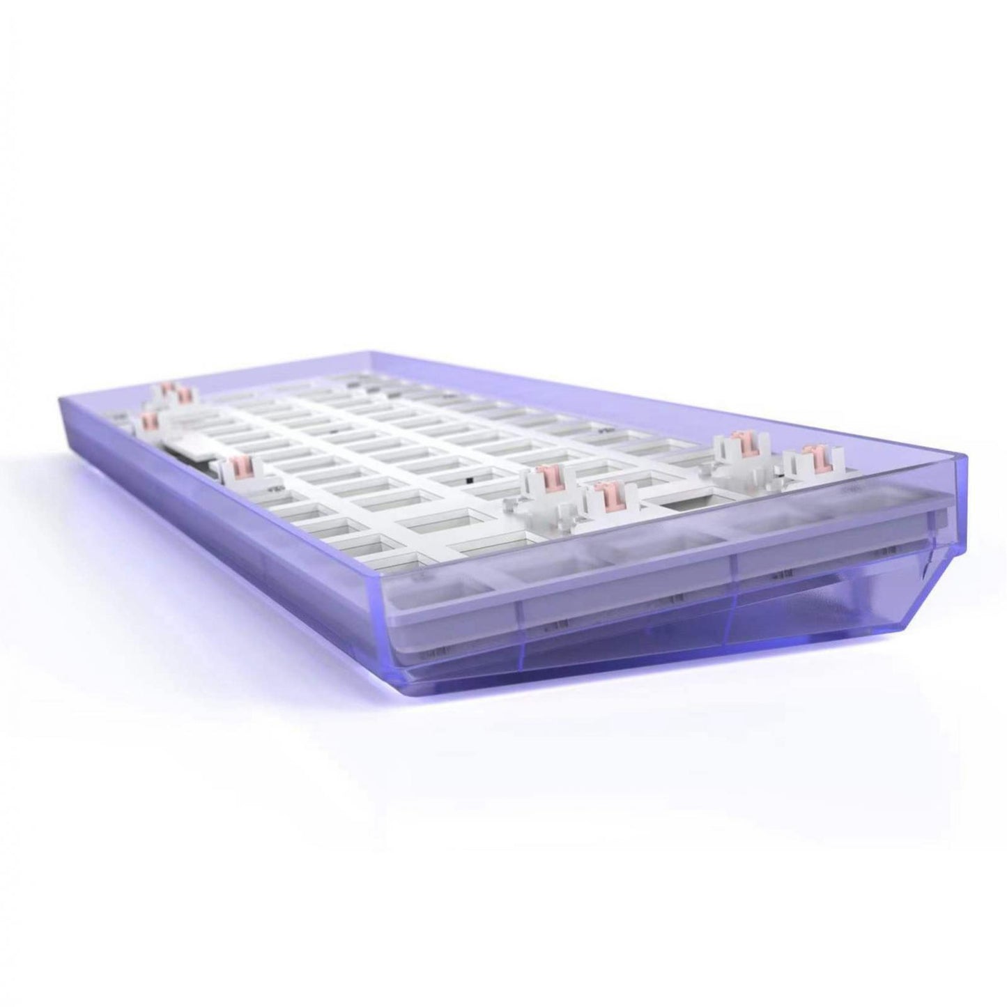 Mechanical Keyboard DIY Kit Hot-Swappable Shaft Base Axis for Windows PC Purple