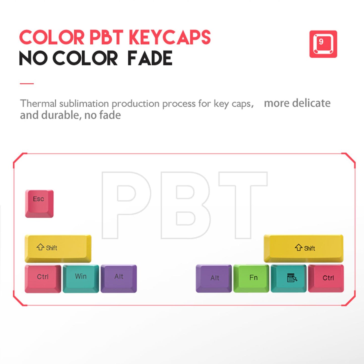 87Keys RGB Wired Mechanical Keyboard Detachable for Gaming Home Red Switch