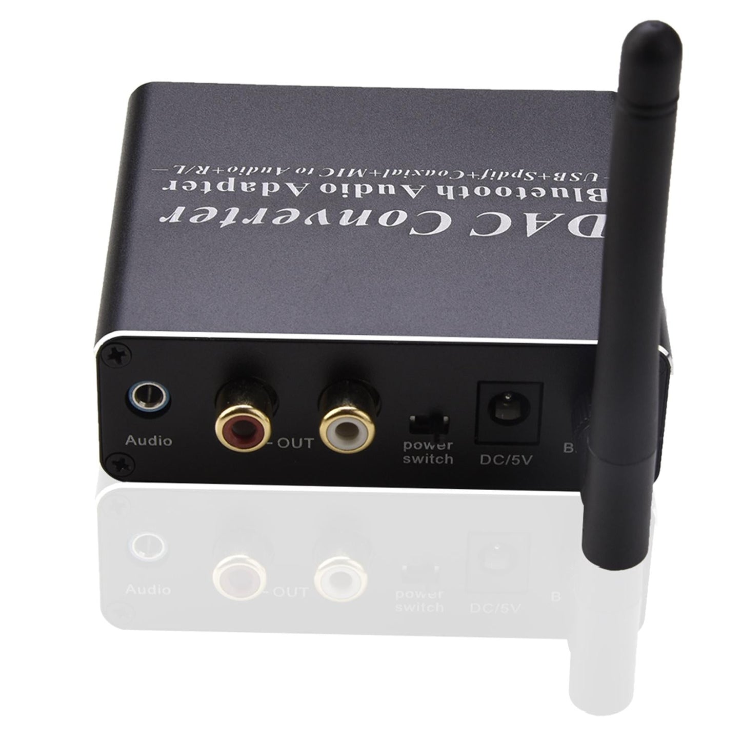Digital to Analog Audio Converter Coaxial/Optical to RCA & 3.5mm for Cinema