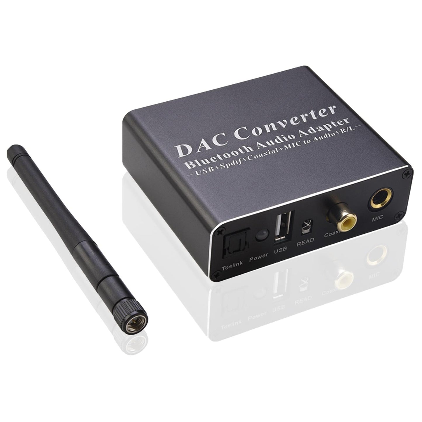 Digital to Analog Audio Converter Coaxial/Optical to RCA & 3.5mm for Cinema