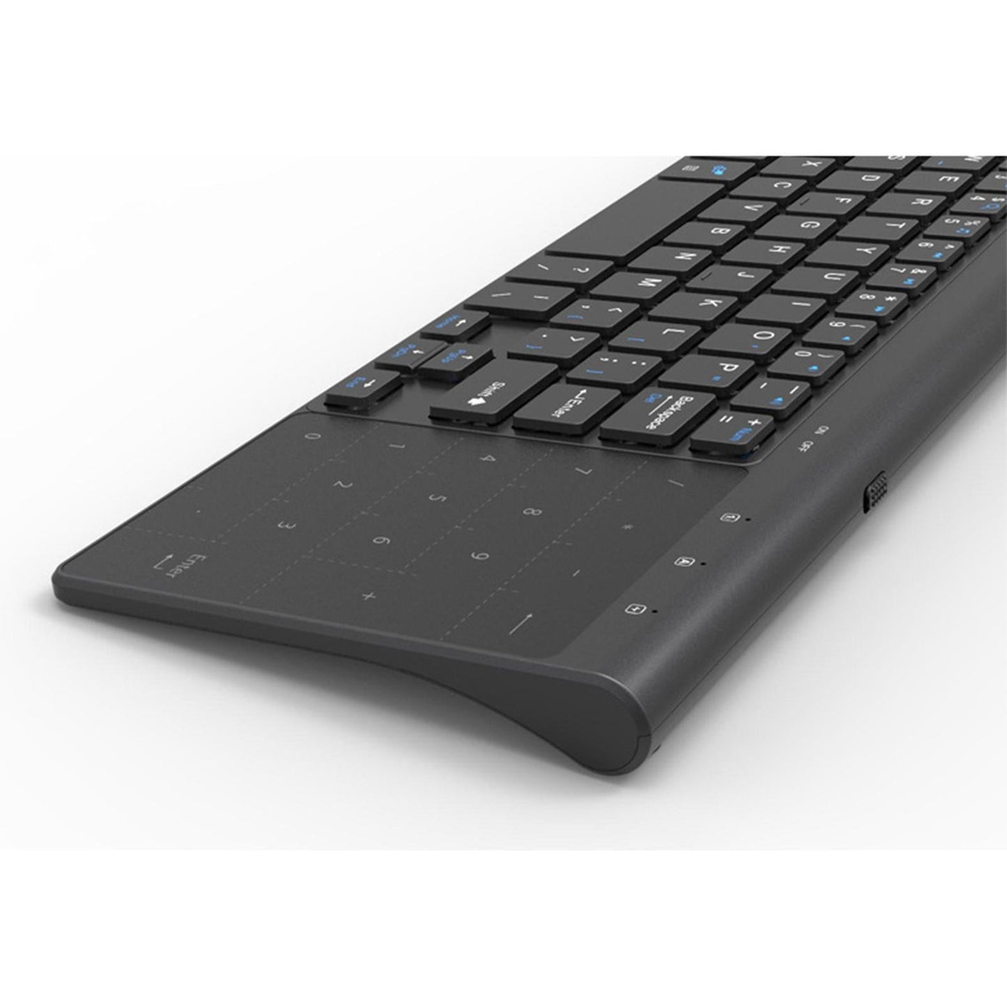 Mini Wireless Keyboard with USB Receiver Universal Portable for PC Notebook