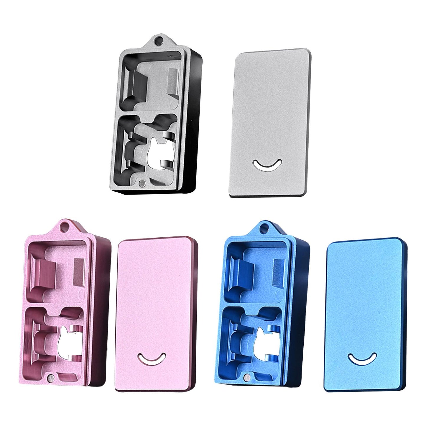CNC Machined Aluminum Keycap Switch Opener Sliding Cover for Kailh Gray