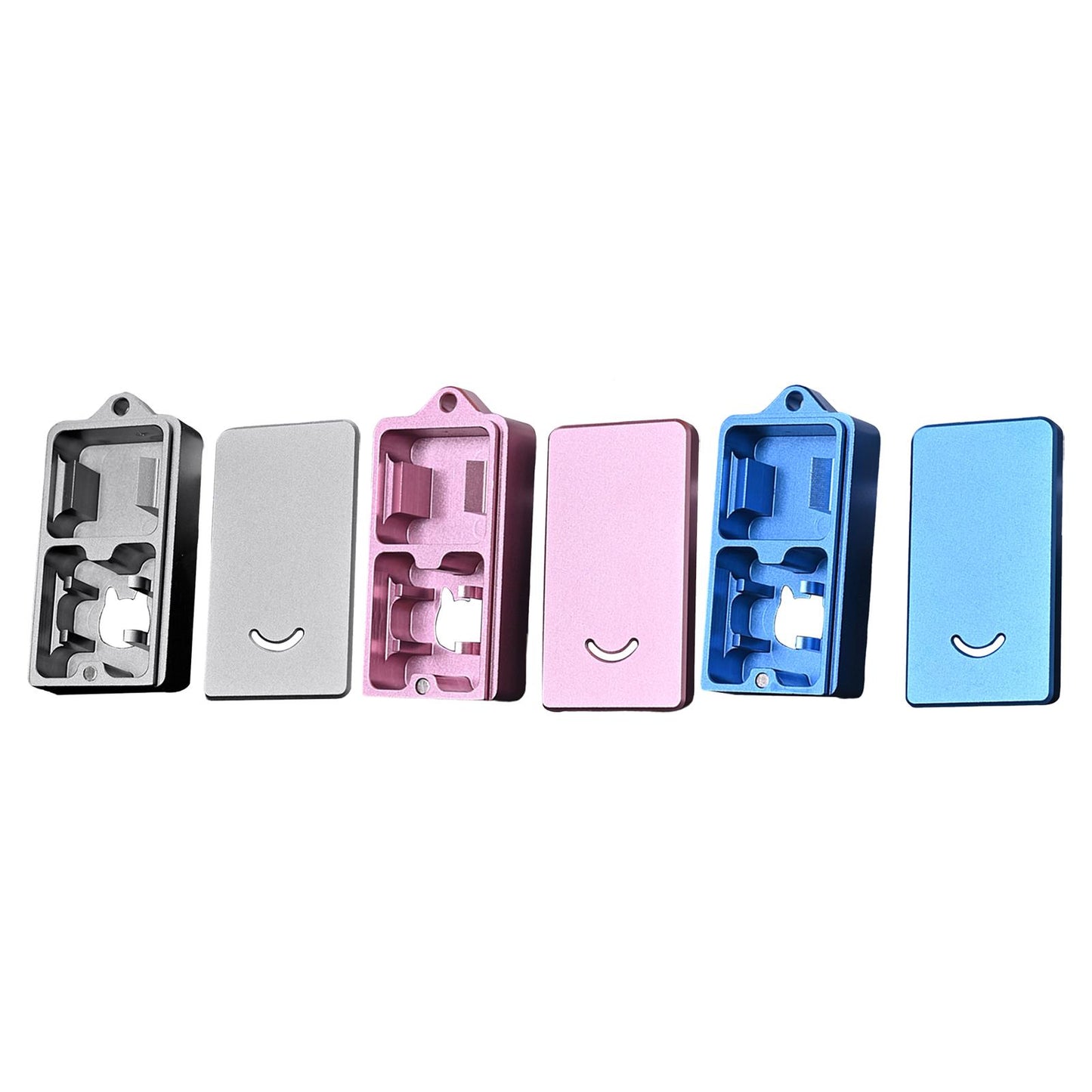 CNC Machined Aluminum Keycap Switch Opener Sliding Cover for Kailh Gray