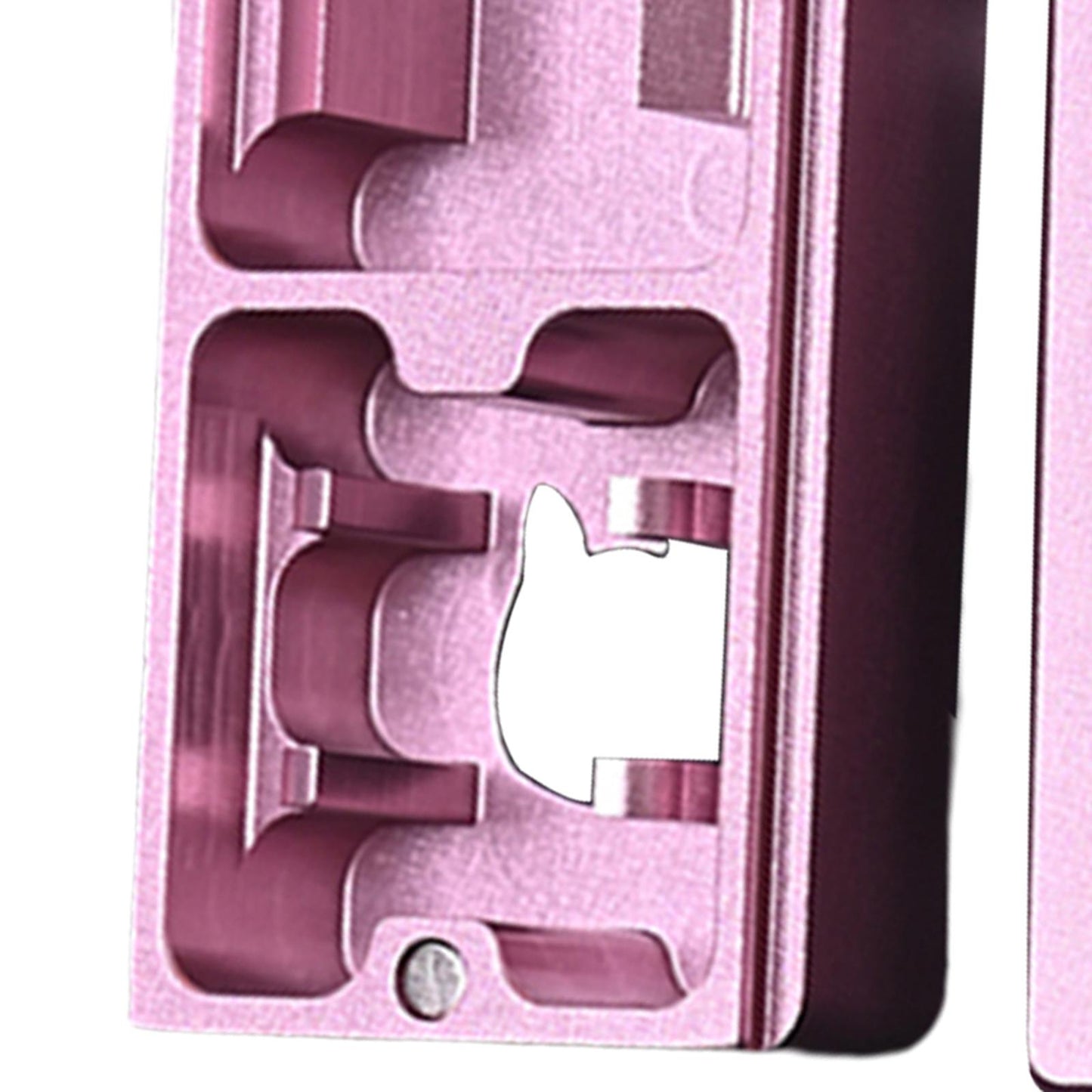 CNC Machined Aluminum Keycap Switch Opener Sliding Cover for Kailh Rose Gold