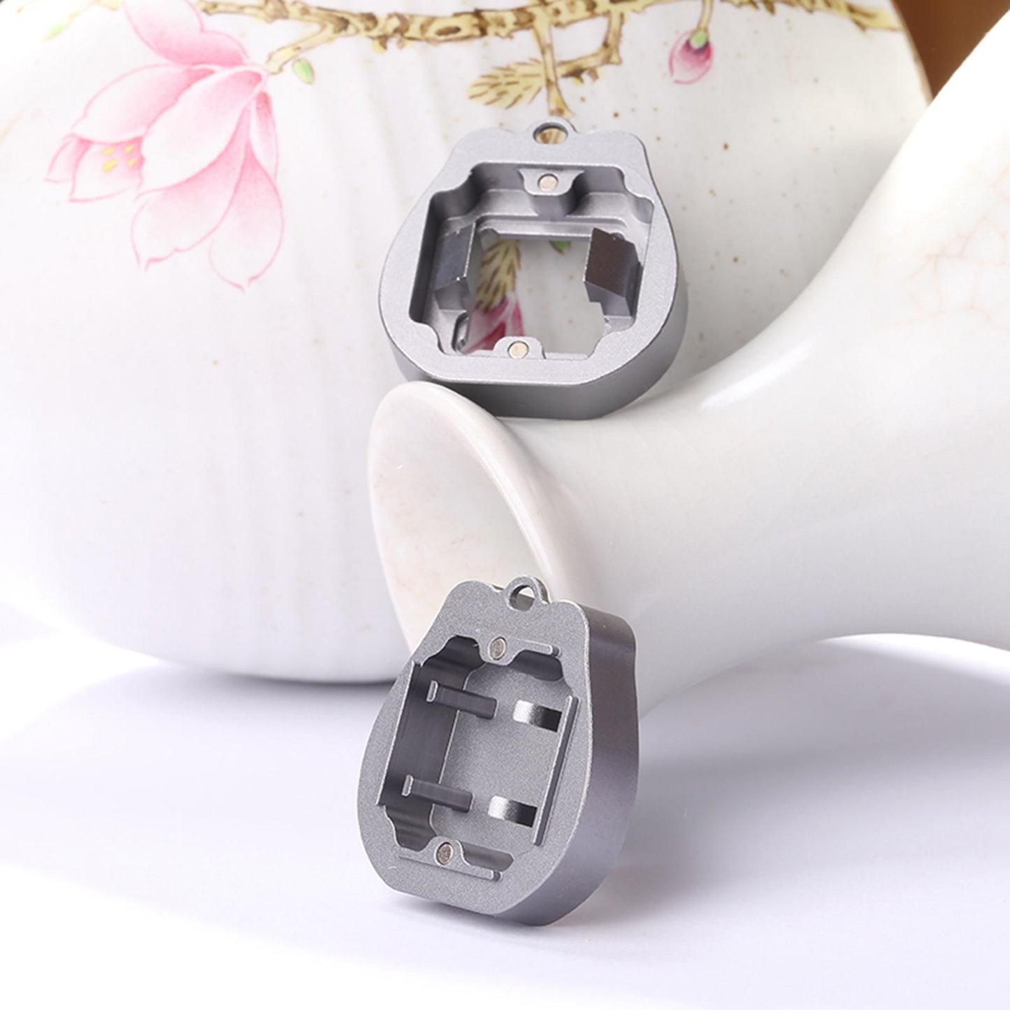 CNC Magnetic Switch Opener for Cherry Switches Mechanical Keyboards Grey