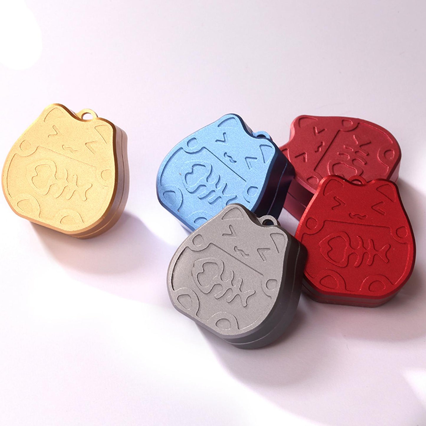 CNC Magnetic Switch Opener for Cherry Switches Mechanical Keyboards Grey