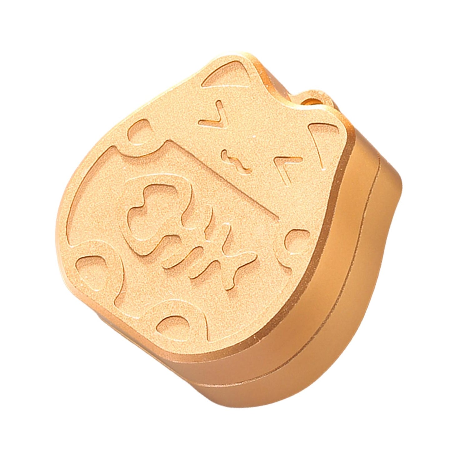 CNC Magnetic Switch Opener for Cherry Switches Mechanical Keyboards Golden