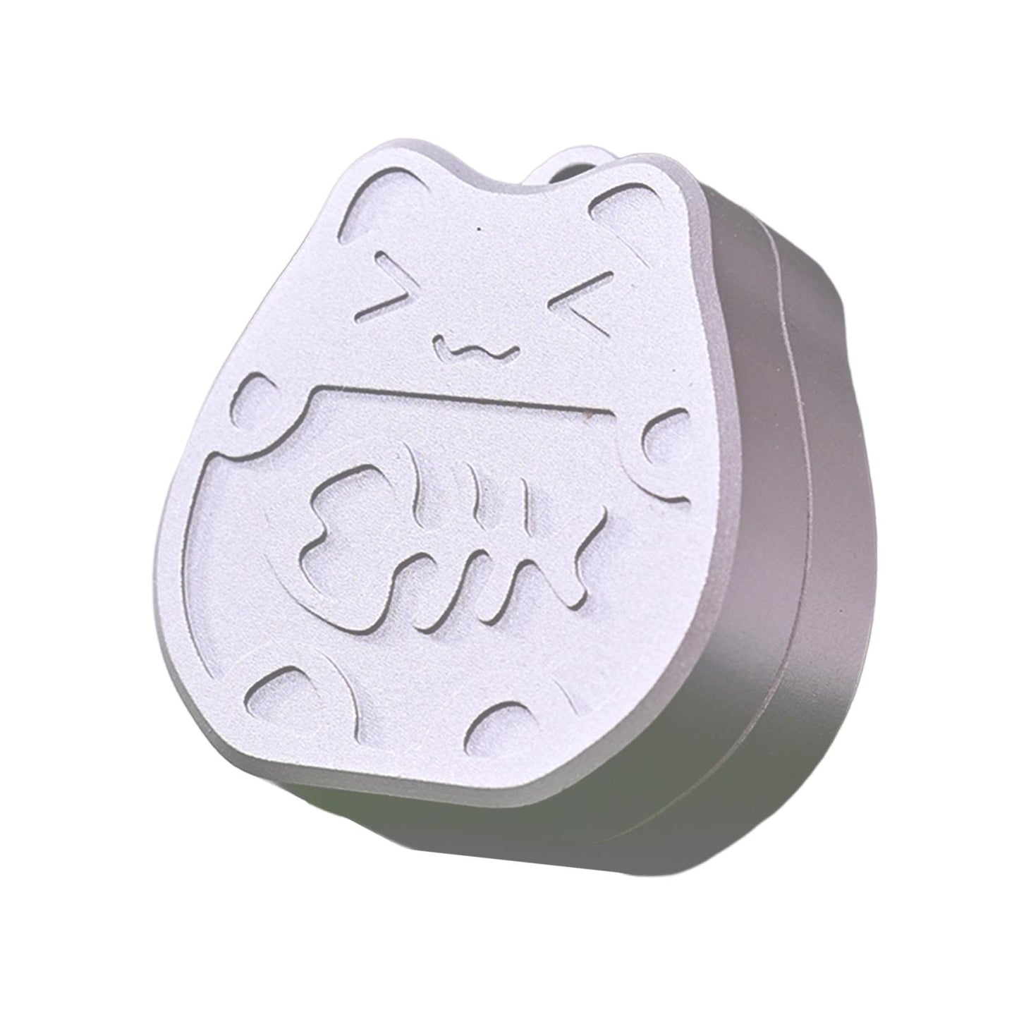 CNC Magnetic Switch Opener for Cherry Switches Mechanical Keyboards Silver