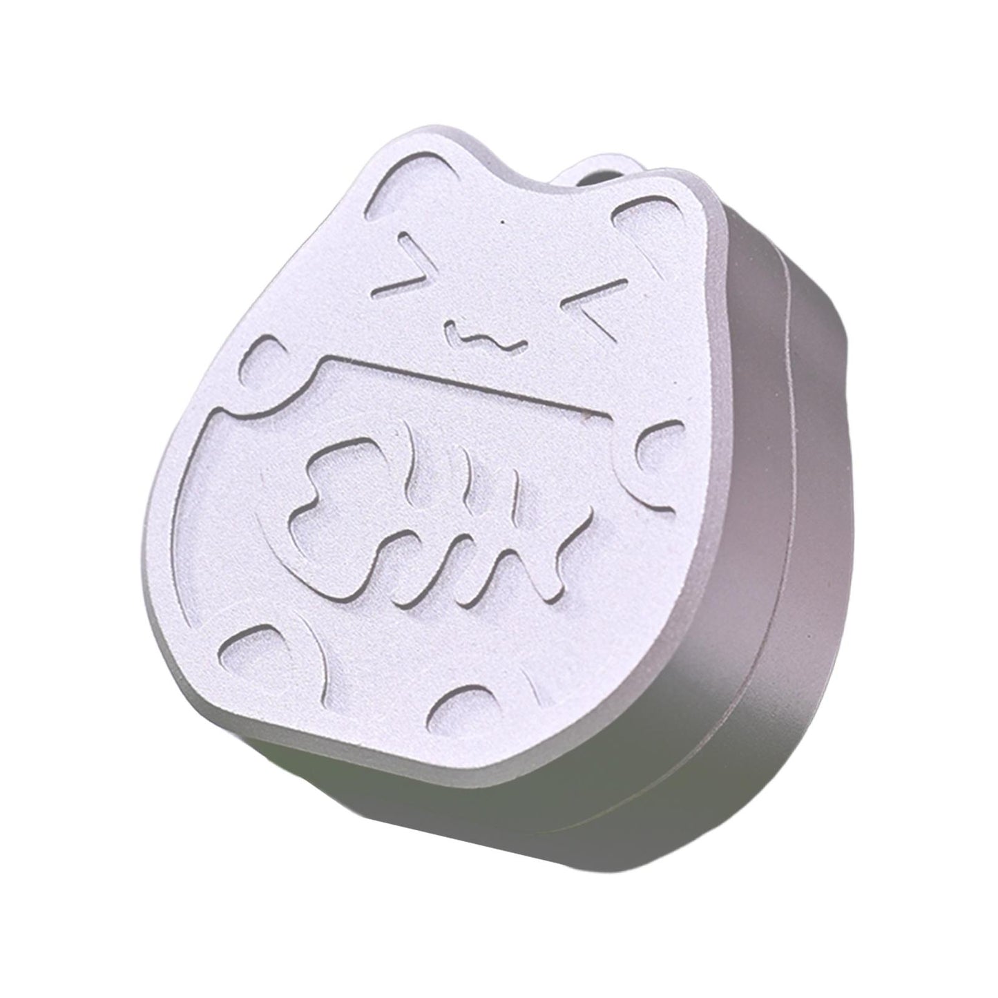 CNC Magnetic Switch Opener for Cherry Switches Mechanical Keyboards Silver