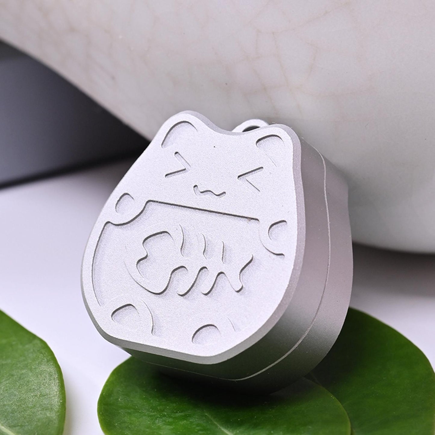 CNC Magnetic Switch Opener for Cherry Switches Mechanical Keyboards Silver