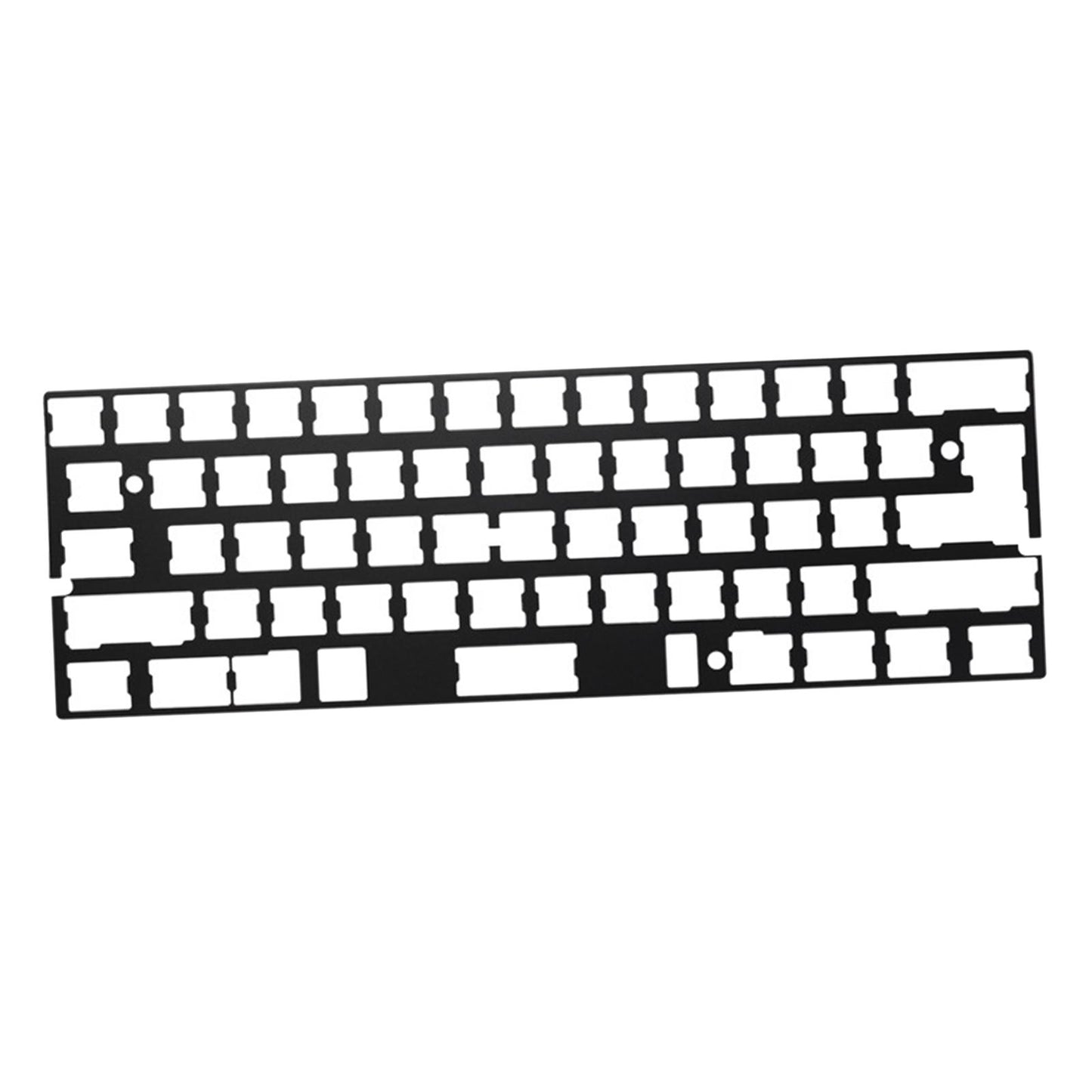 Positioning Board Plate Anodized Finished for GH60 60% Keyboard DIY Black