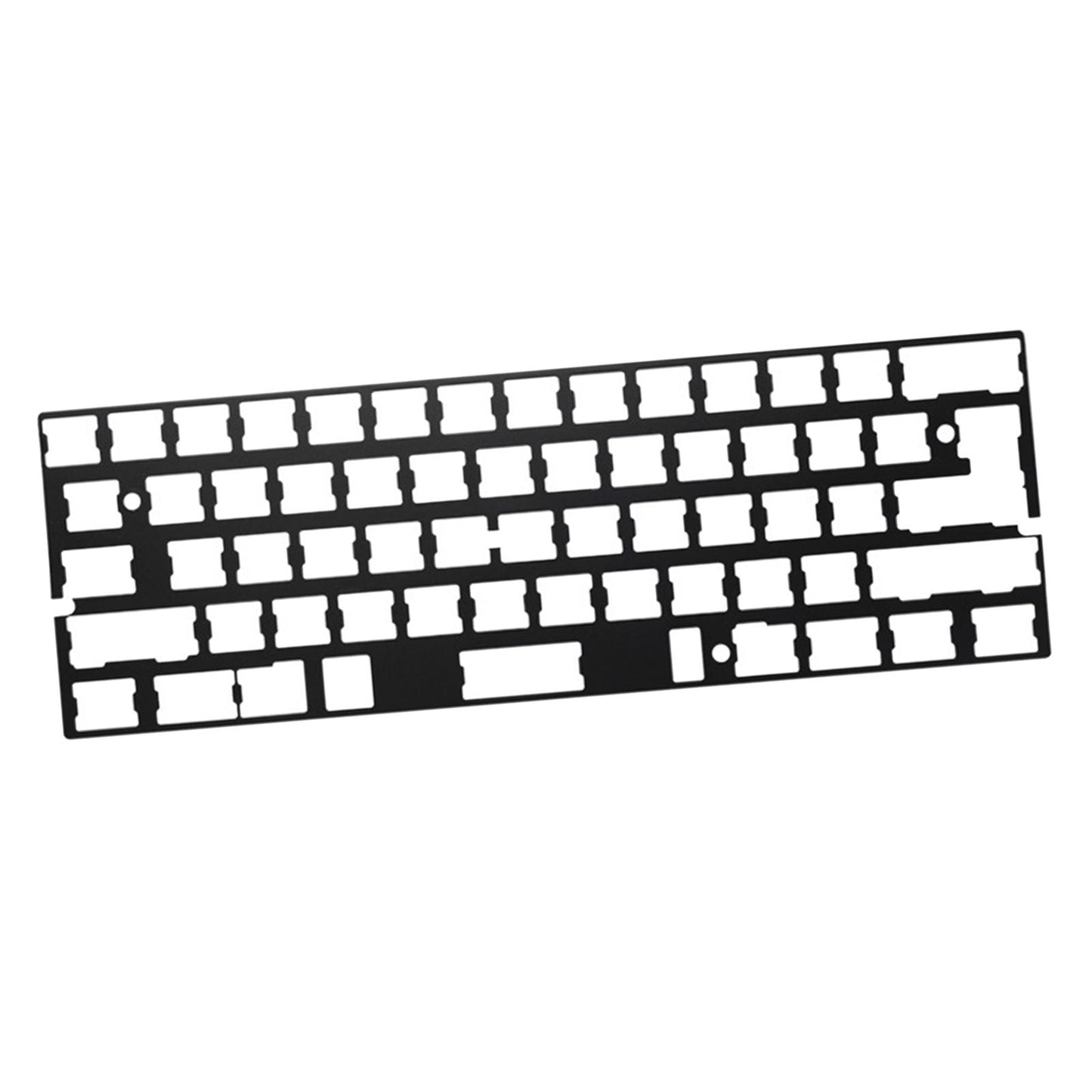 Positioning Board Plate Anodized Finished for GH60 60% Keyboard DIY Black
