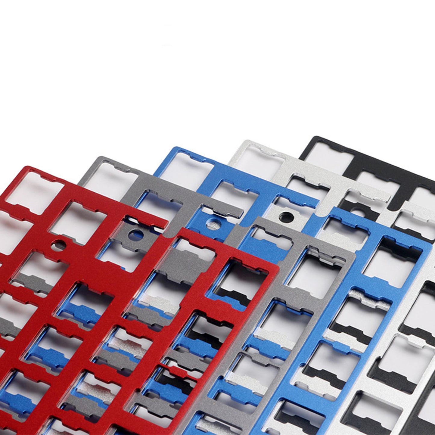 Positioning Board Plate Anodized Finished for GH60 60% Keyboard DIY Black