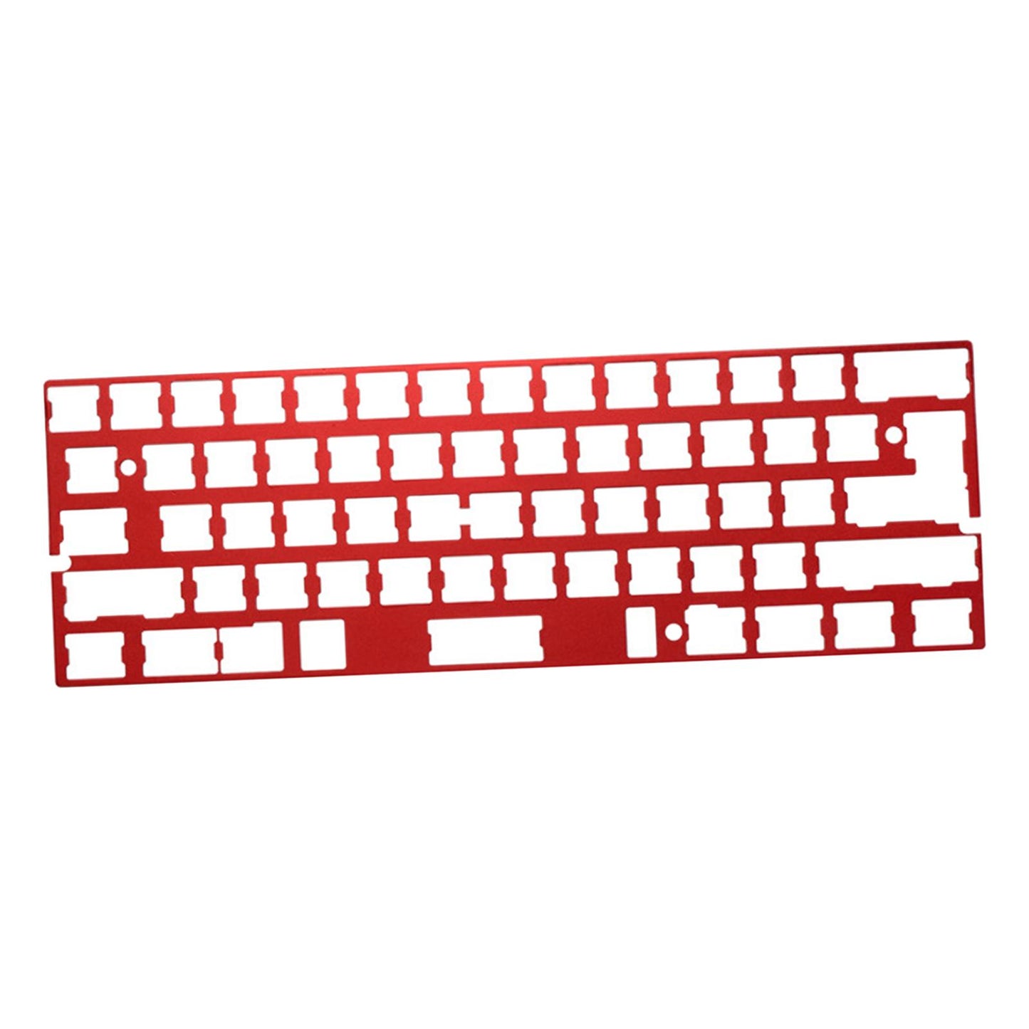 Positioning Board Plate Anodized Finished for GH60 60% Keyboard DIY Red