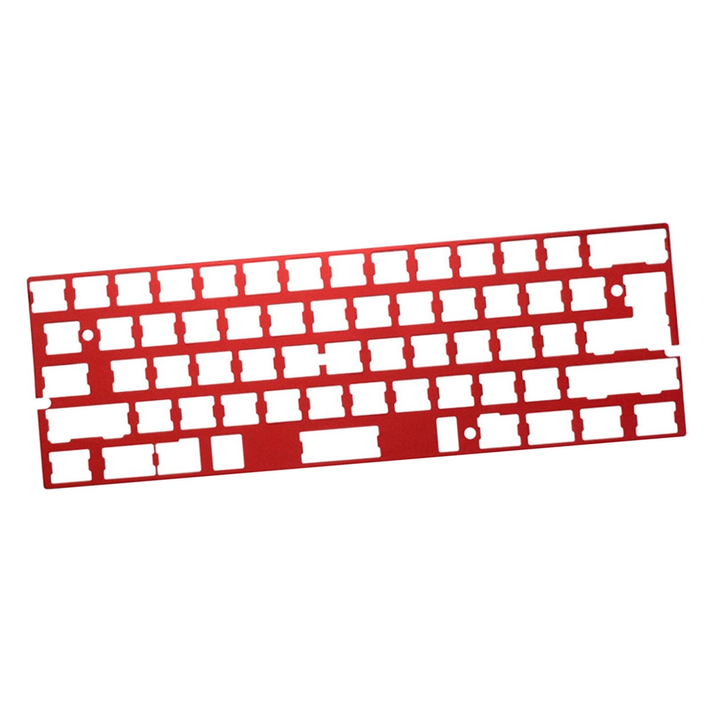 Positioning Board Plate Anodized Finished for GH60 60% Keyboard DIY Red