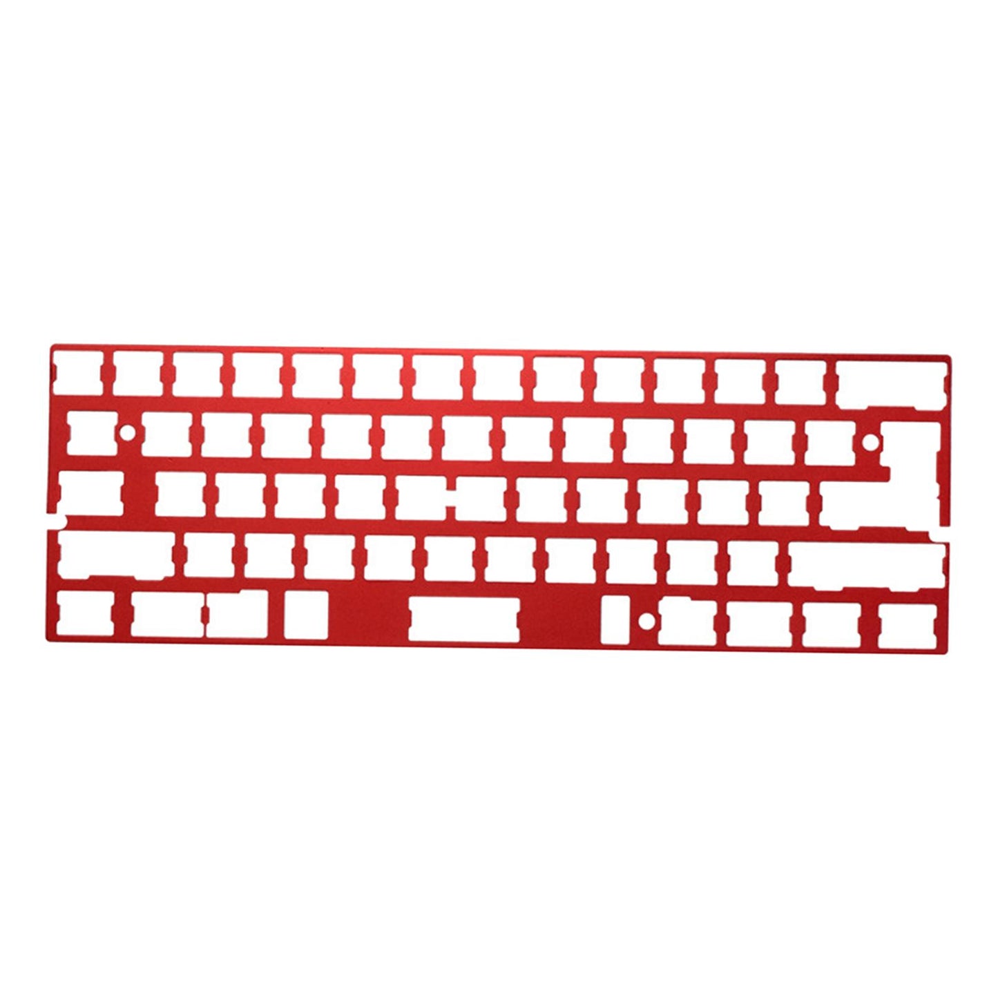 Positioning Board Plate Anodized Finished for GH60 60% Keyboard DIY Red