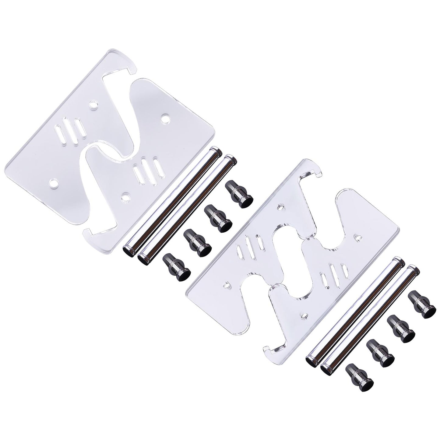 Full Transparent Mechanical Keyboard Stand Keyboard Display Stand 2 Slots