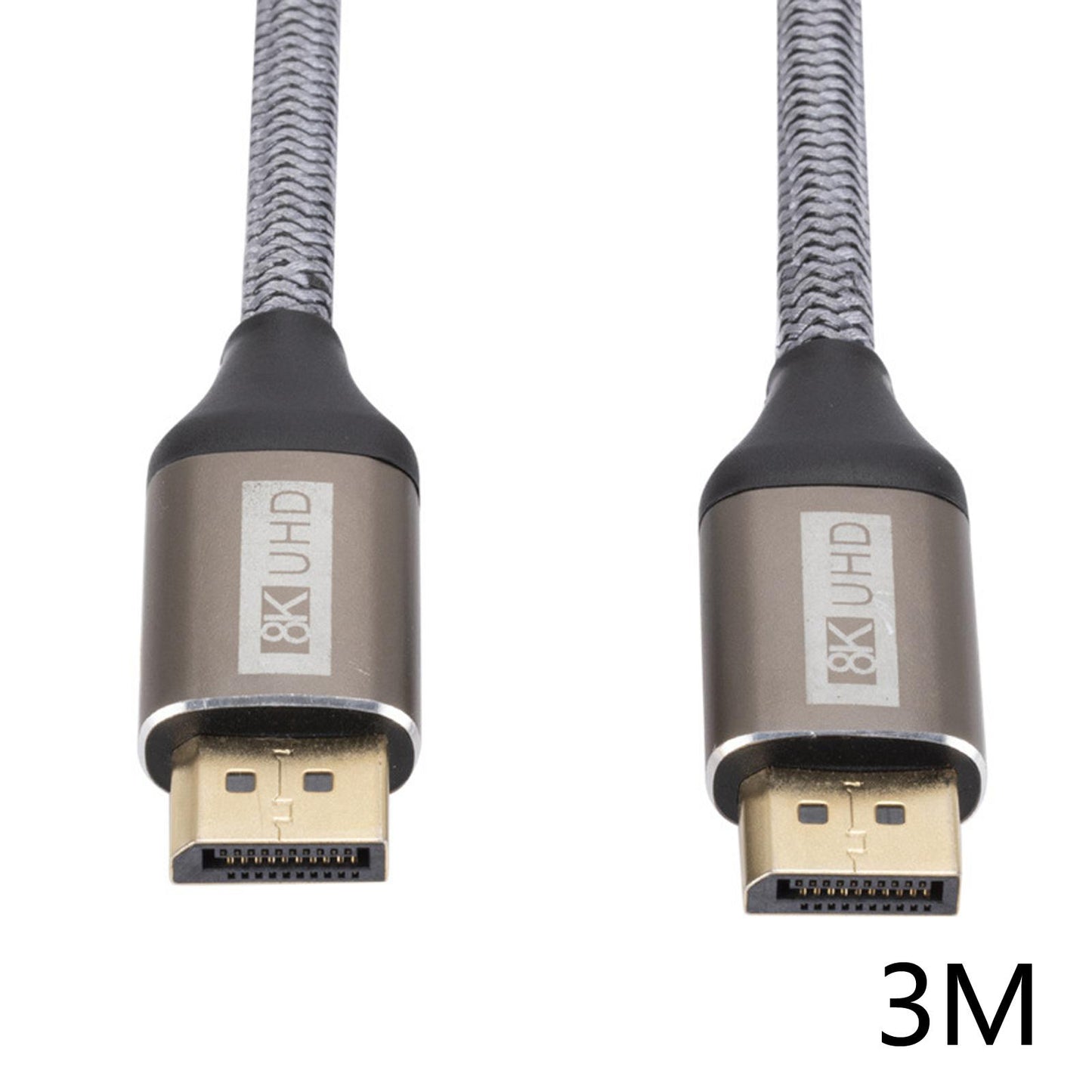8K DisplayPort Cable 1.4 DP to DP Cable 32.4Gbps for Projectors Laptop 3m
