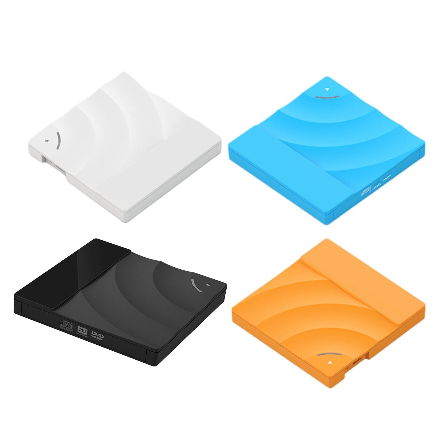 External CD DVD Rw Drive USB 3.0 Optical Disk Drive Rewriter Computer White