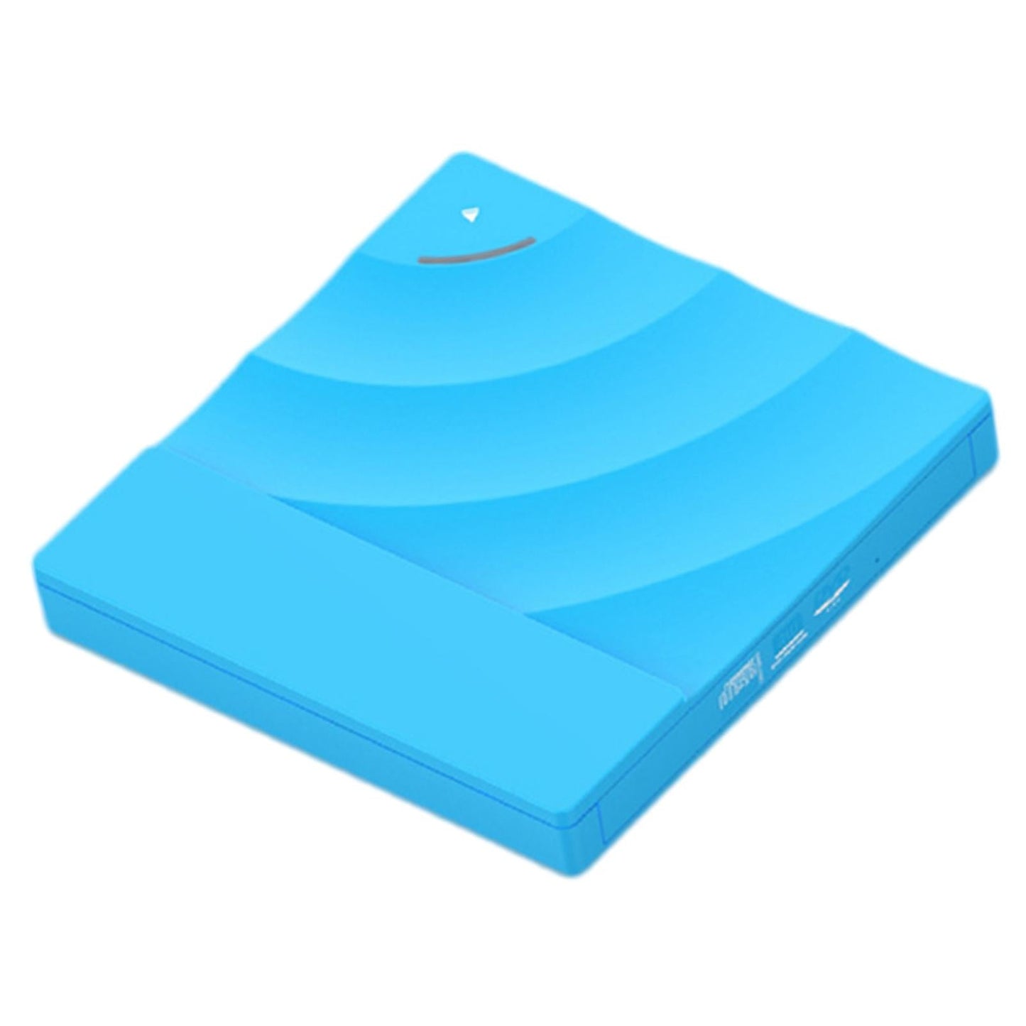 External CD DVD Rw Drive USB 3.0 Optical Disk Drive Rewriter Computer Blue